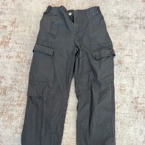 No Boundaries Dark Gray Cargo Pants